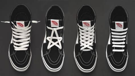 cool ways to tie vans